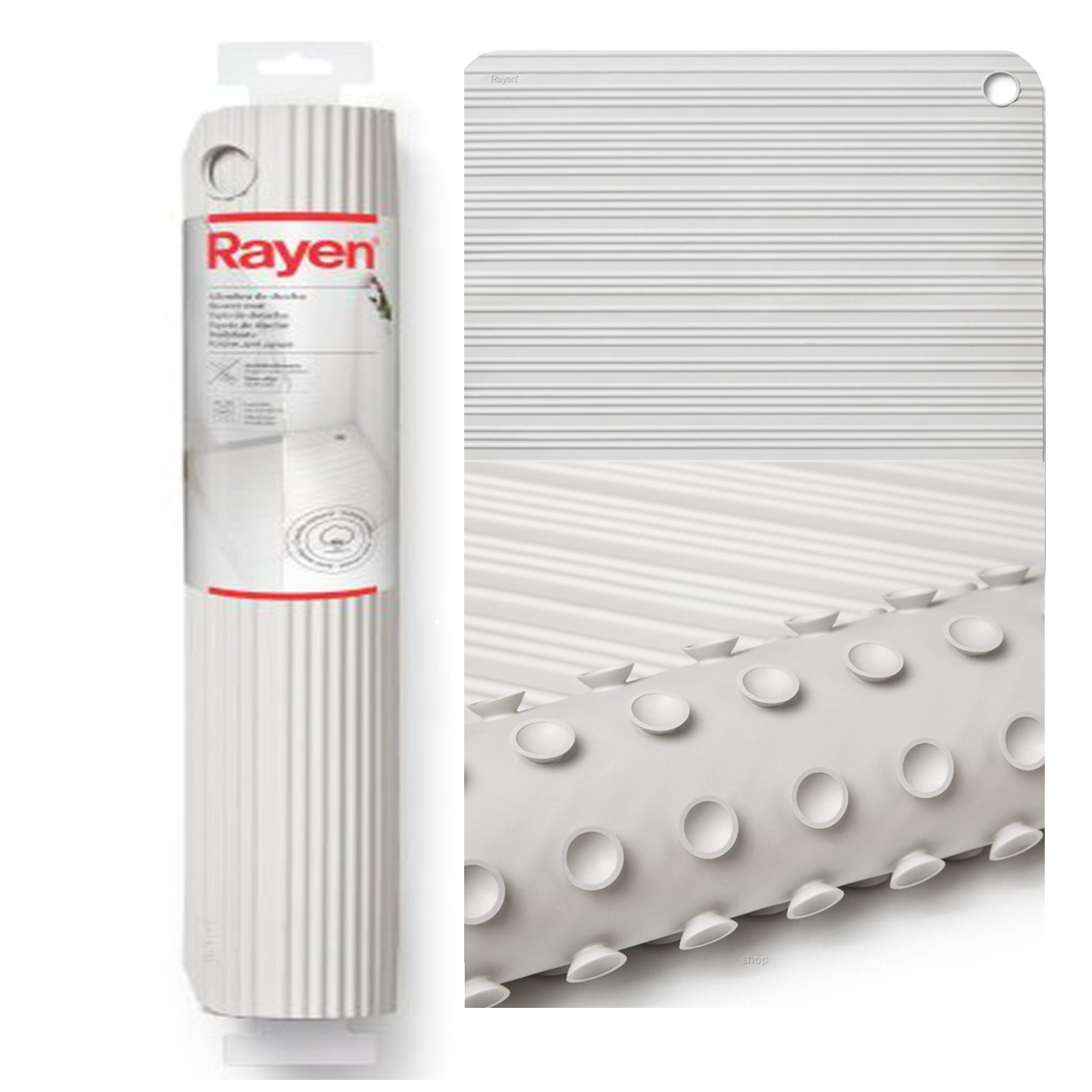 Rayen BATHROOM FLOOR MAT ANTI-SLIP 50CM X 50CM R2341